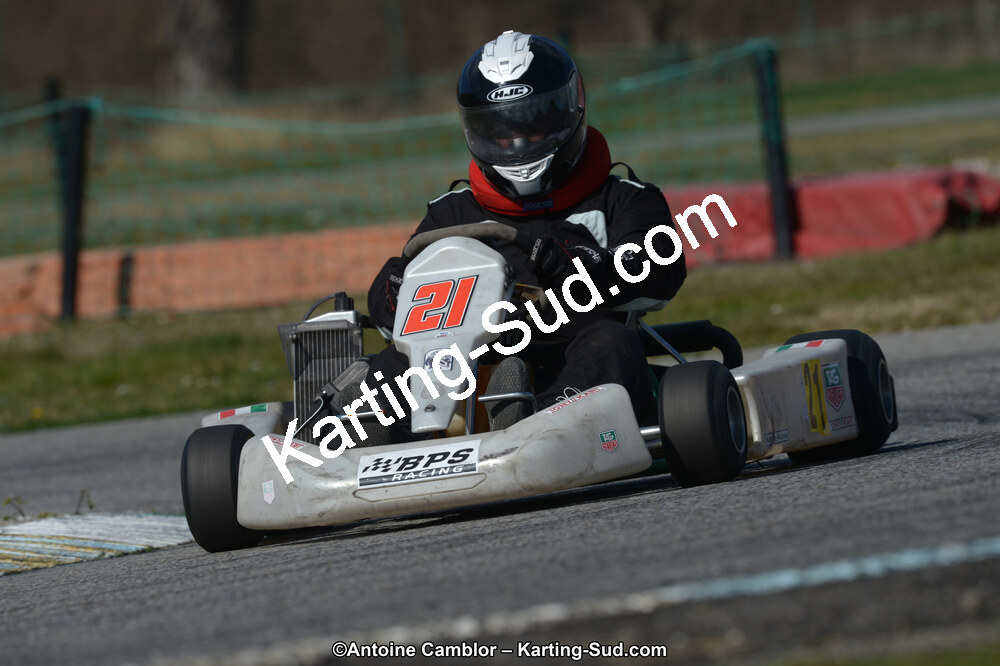 10/03/2013 : 1ère manche du Trophée Vincent Sanchez à Lavelanet (Photos Antoine Camblor) 2013 — karting