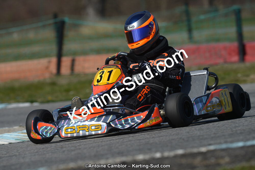 10/03/2013 : 1ère manche du Trophée Vincent Sanchez à Lavelanet (Photos Antoine Camblor) 2013 — karting