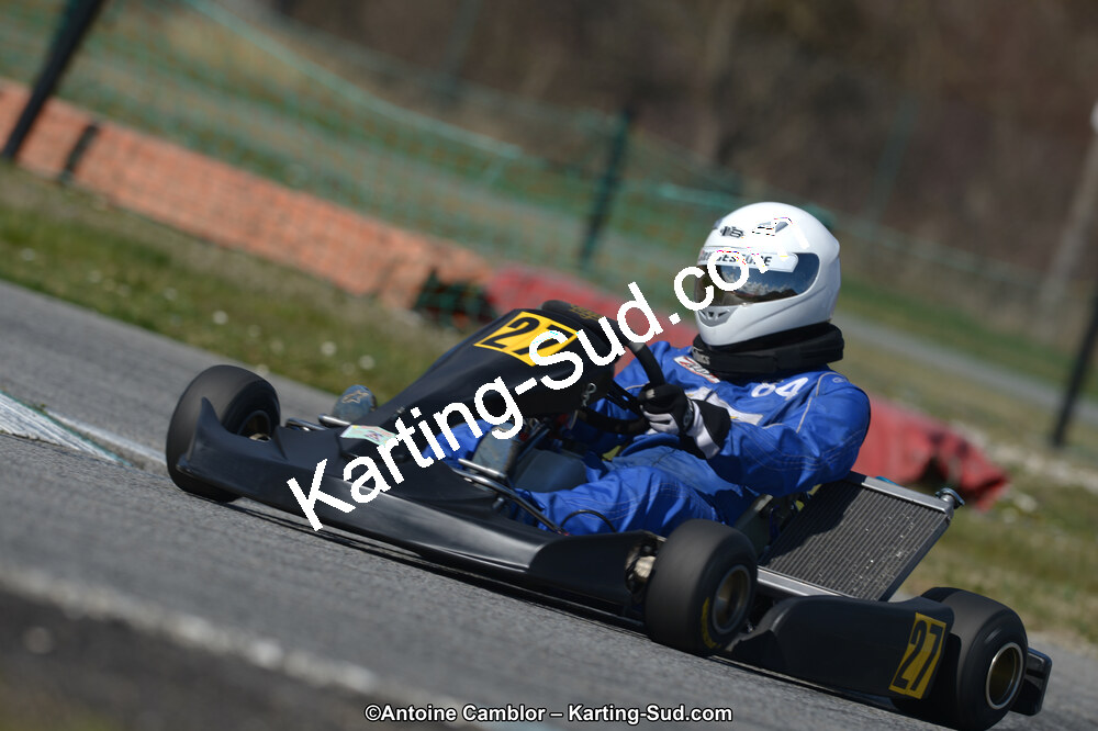 10/03/2013 : 1ère manche du Trophée Vincent Sanchez à Lavelanet (Photos Antoine Camblor) 2013 — karting