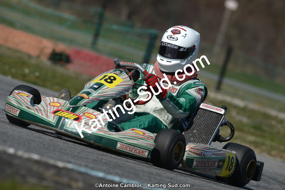 10/03/2013 : 1ère manche du Trophée Vincent Sanchez à Lavelanet (Photos Antoine Camblor) 2013 — karting