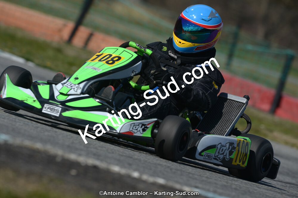 10/03/2013 : 1ère manche du Trophée Vincent Sanchez à Lavelanet (Photos Antoine Camblor) 2013 — karting