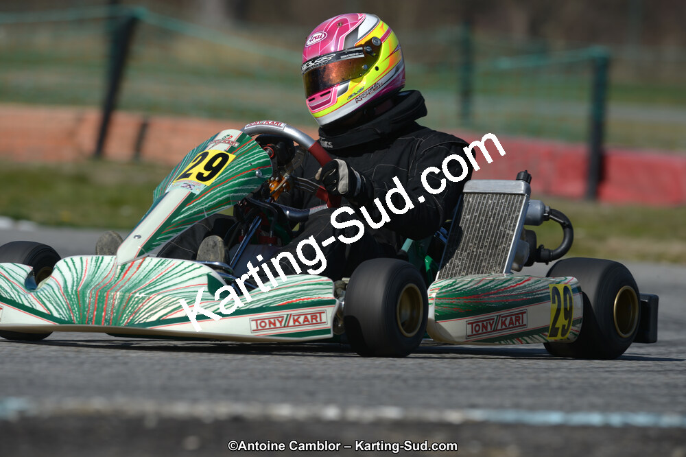 10/03/2013 : 1ère manche du Trophée Vincent Sanchez à Lavelanet (Photos Antoine Camblor) 2013 — karting
