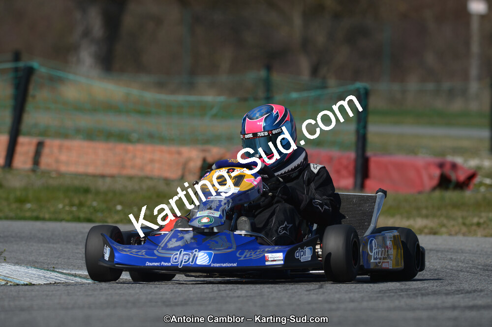 10/03/2013 : 1ère manche du Trophée Vincent Sanchez à Lavelanet (Photos Antoine Camblor) 2013 — karting
