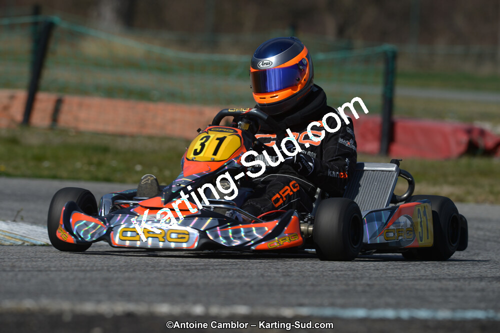 10/03/2013 : 1ère manche du Trophée Vincent Sanchez à Lavelanet (Photos Antoine Camblor) 2013 — karting