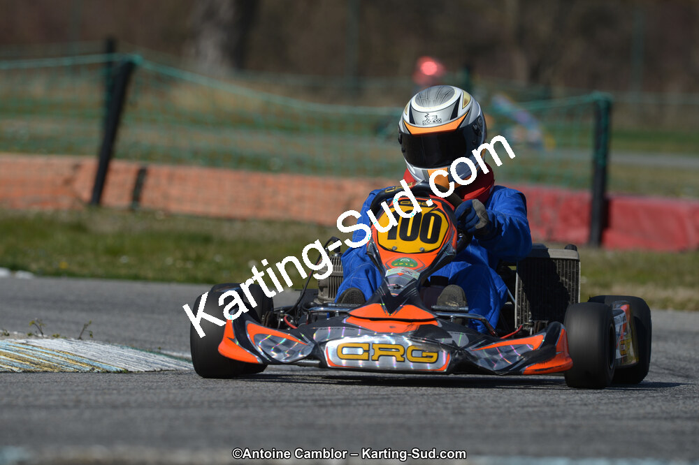 10/03/2013 : 1ère manche du Trophée Vincent Sanchez à Lavelanet (Photos Antoine Camblor) 2013 — karting
