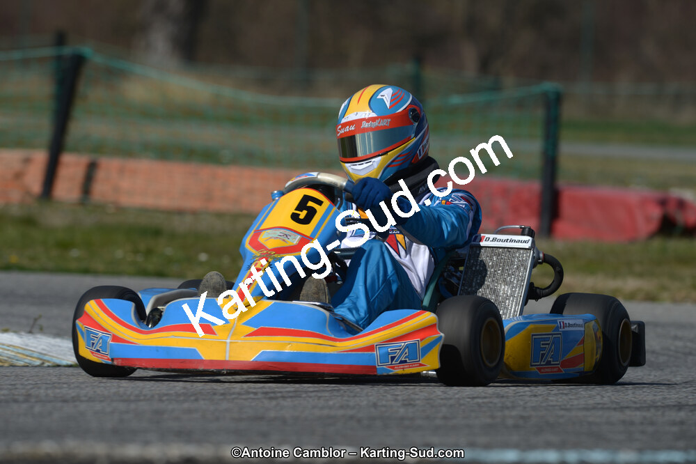 10/03/2013 : 1ère manche du Trophée Vincent Sanchez à Lavelanet (Photos Antoine Camblor) 2013 — karting
