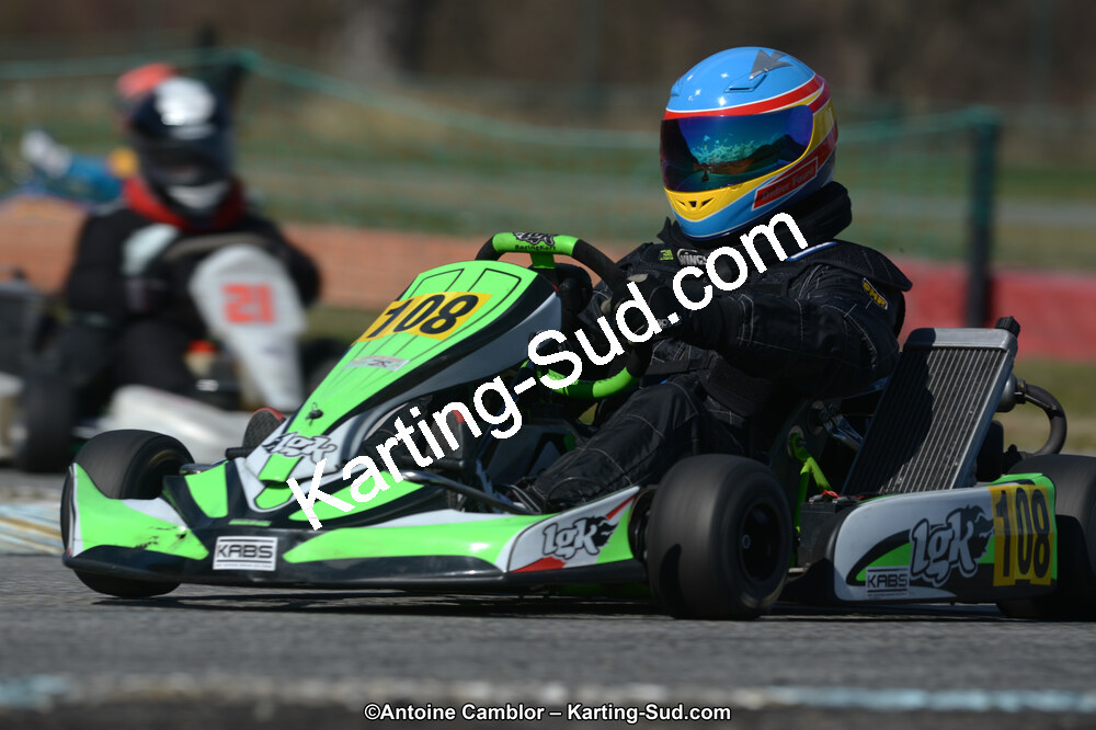 10/03/2013 : 1ère manche du Trophée Vincent Sanchez à Lavelanet (Photos Antoine Camblor) 2013 — karting