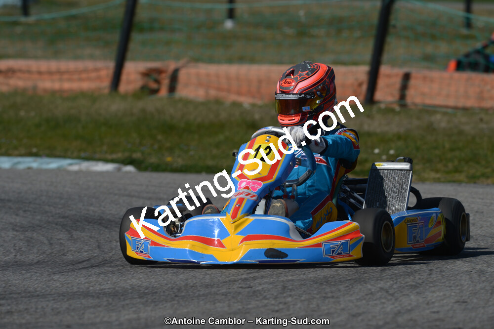 10/03/2013 : 1ère manche du Trophée Vincent Sanchez à Lavelanet (Photos Antoine Camblor) 2013 — karting