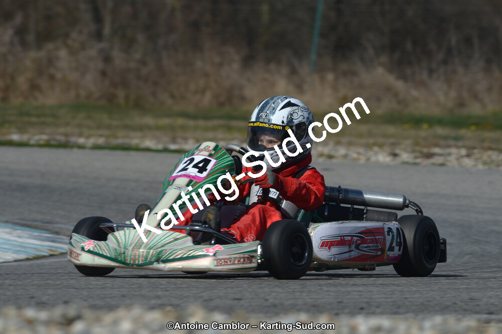 10/03/2013 : 1ère manche du Trophée Vincent Sanchez à Lavelanet (Photos Antoine Camblor) 2013 — karting
