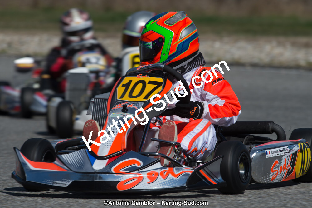 10/03/2013 : 1ère manche du Trophée Vincent Sanchez à Lavelanet (Photos Antoine Camblor) 2013 — karting