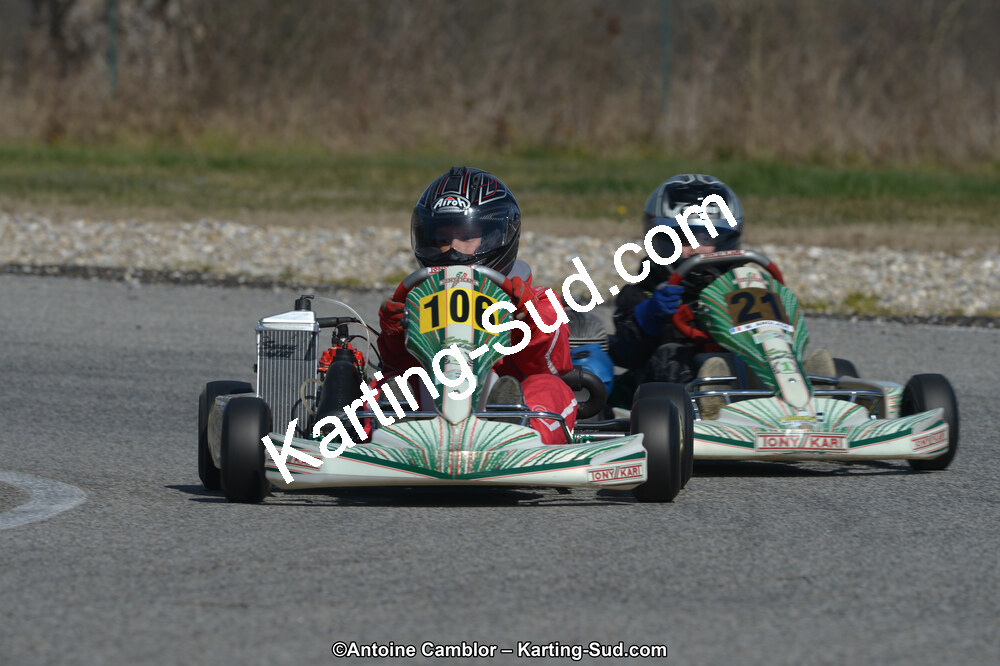 10/03/2013 : 1ère manche du Trophée Vincent Sanchez à Lavelanet (Photos Antoine Camblor) 2013 — karting