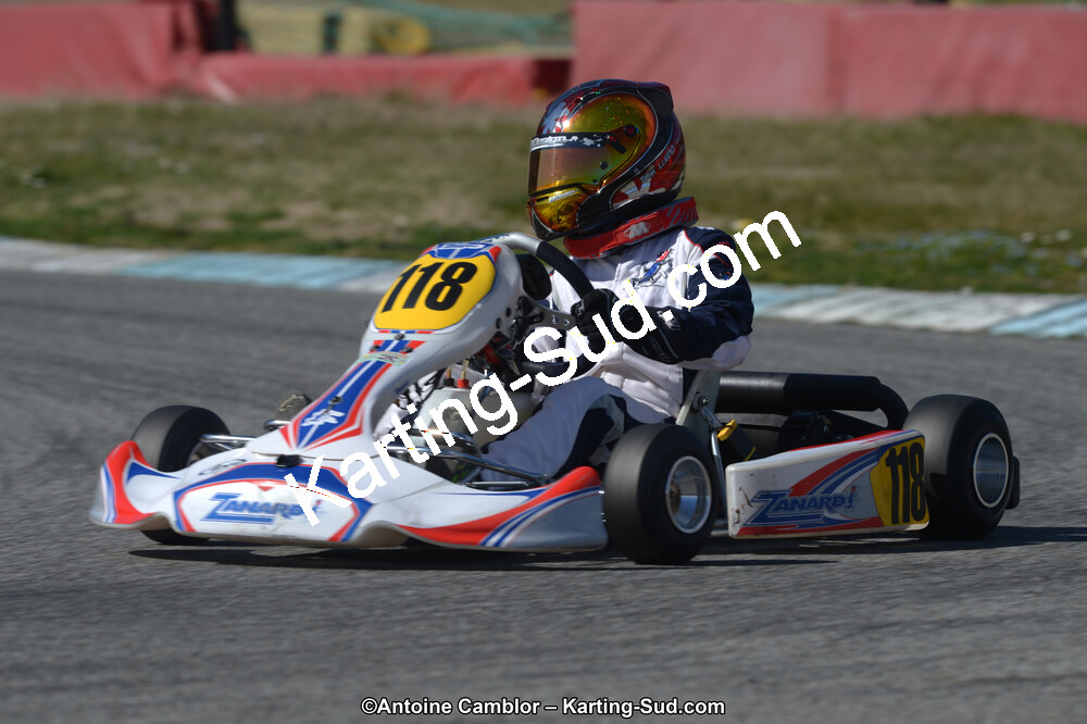 10/03/2013 : 1ère manche du Trophée Vincent Sanchez à Lavelanet (Photos Antoine Camblor) 2013 — karting
