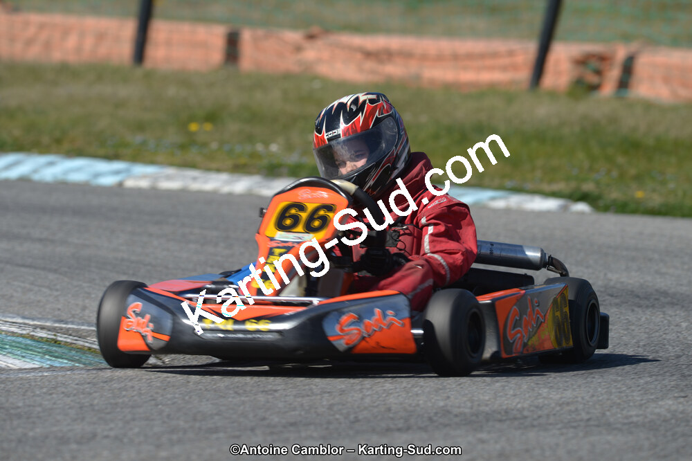10/03/2013 : 1ère manche du Trophée Vincent Sanchez à Lavelanet (Photos Antoine Camblor) 2013 — karting