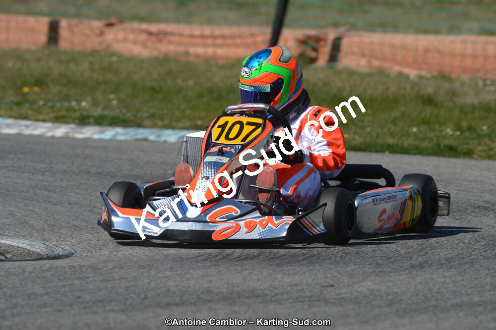 10/03/2013 : 1ère manche du Trophée Vincent Sanchez à Lavelanet (Photos Antoine Camblor) 2013 — karting
