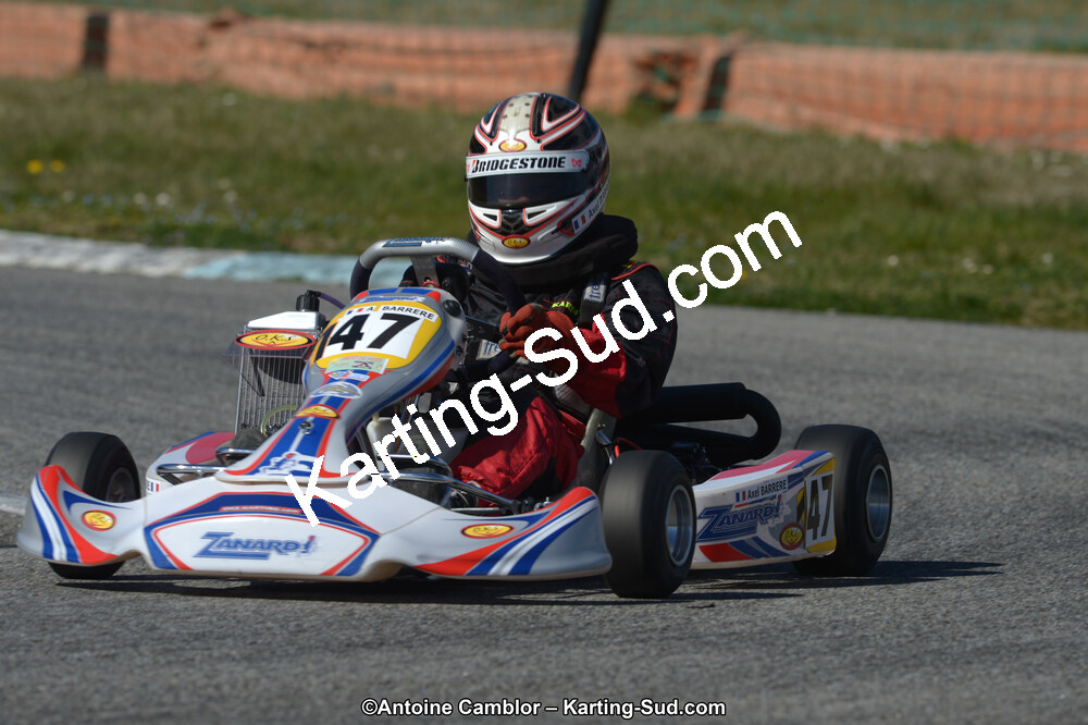 10/03/2013 : 1ère manche du Trophée Vincent Sanchez à Lavelanet (Photos Antoine Camblor) 2013 — karting