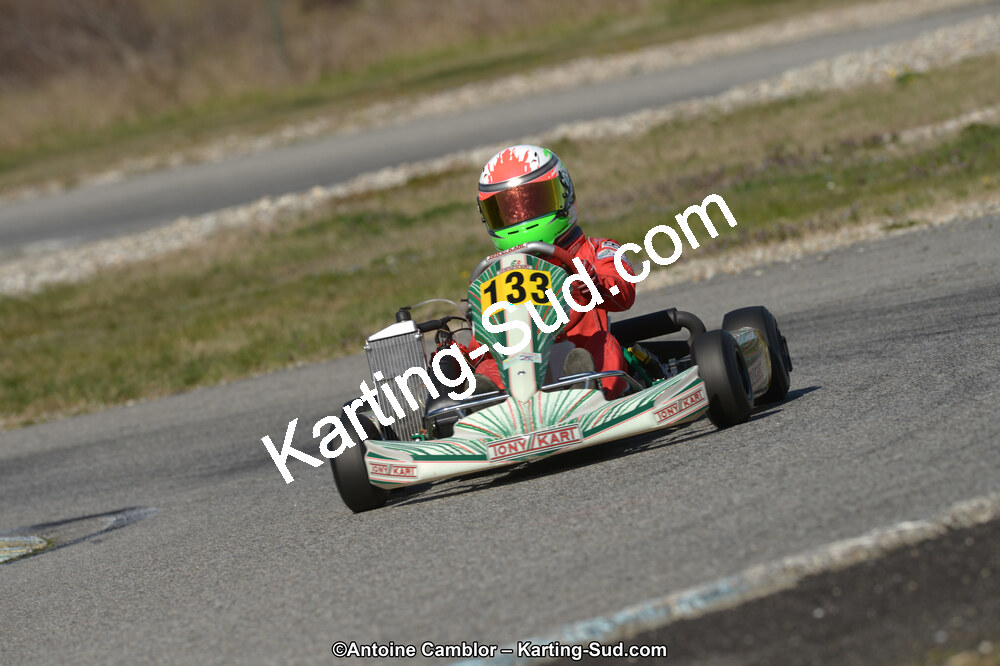 10/03/2013 : 1ère manche du Trophée Vincent Sanchez à Lavelanet (Photos Antoine Camblor) 2013 — karting