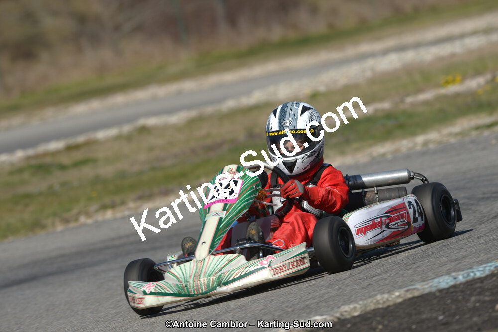 10/03/2013 : 1ère manche du Trophée Vincent Sanchez à Lavelanet (Photos Antoine Camblor) 2013 — karting