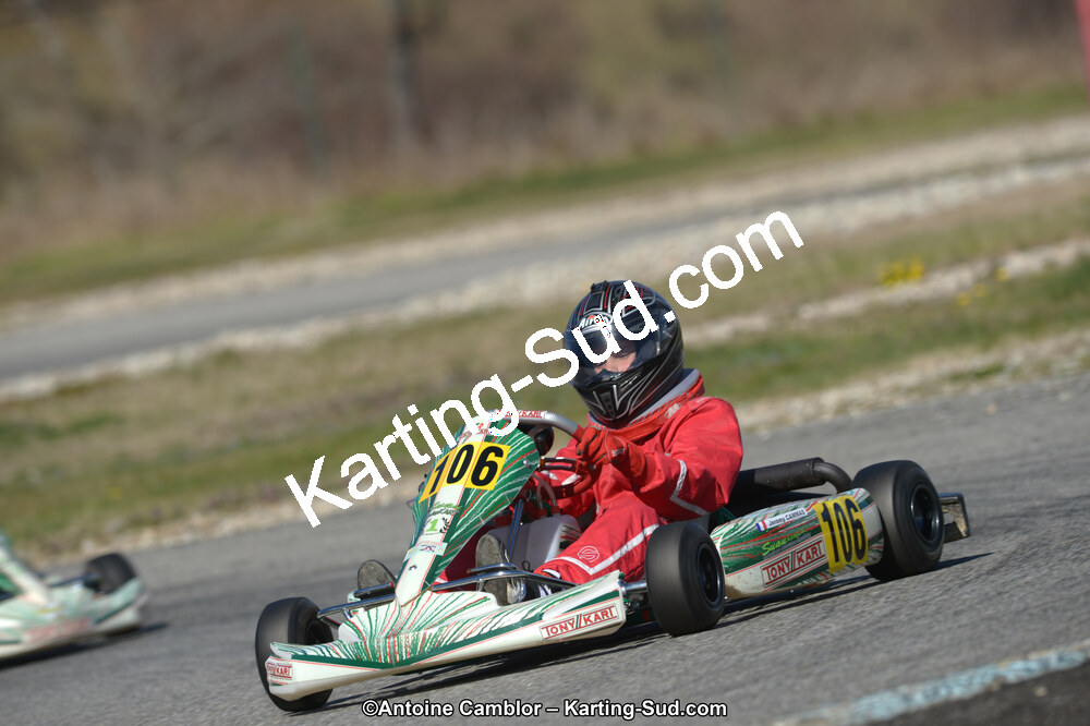 10/03/2013 : 1ère manche du Trophée Vincent Sanchez à Lavelanet (Photos Antoine Camblor) 2013 — karting