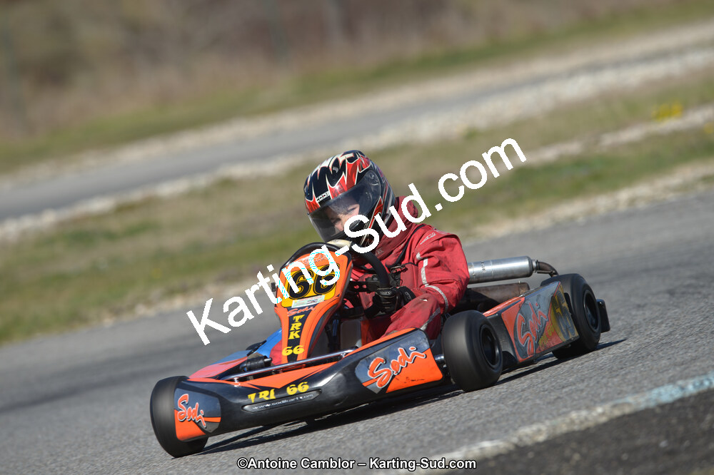 10/03/2013 : 1ère manche du Trophée Vincent Sanchez à Lavelanet (Photos Antoine Camblor) 2013 — karting