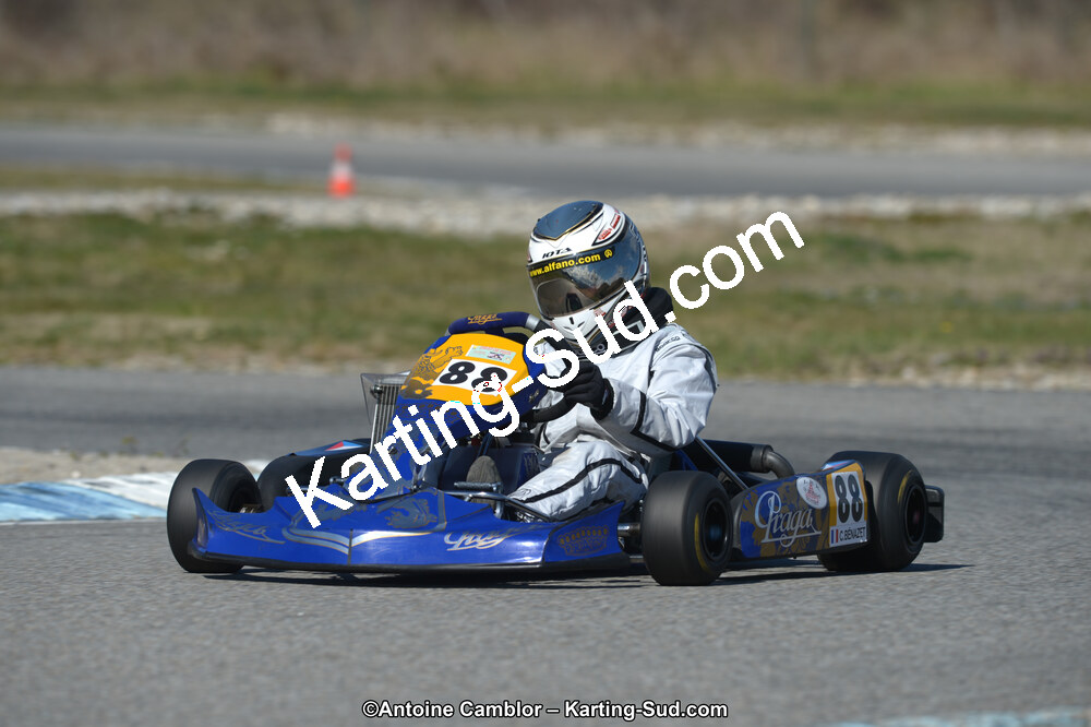 10/03/2013 : 1ère manche du Trophée Vincent Sanchez à Lavelanet (Photos Antoine Camblor) 2013 — karting