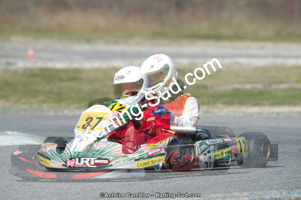 10/03/2013 : 1ère manche du Trophée Vincent Sanchez à Lavelanet (Photos Antoine Camblor) 2013 — karting