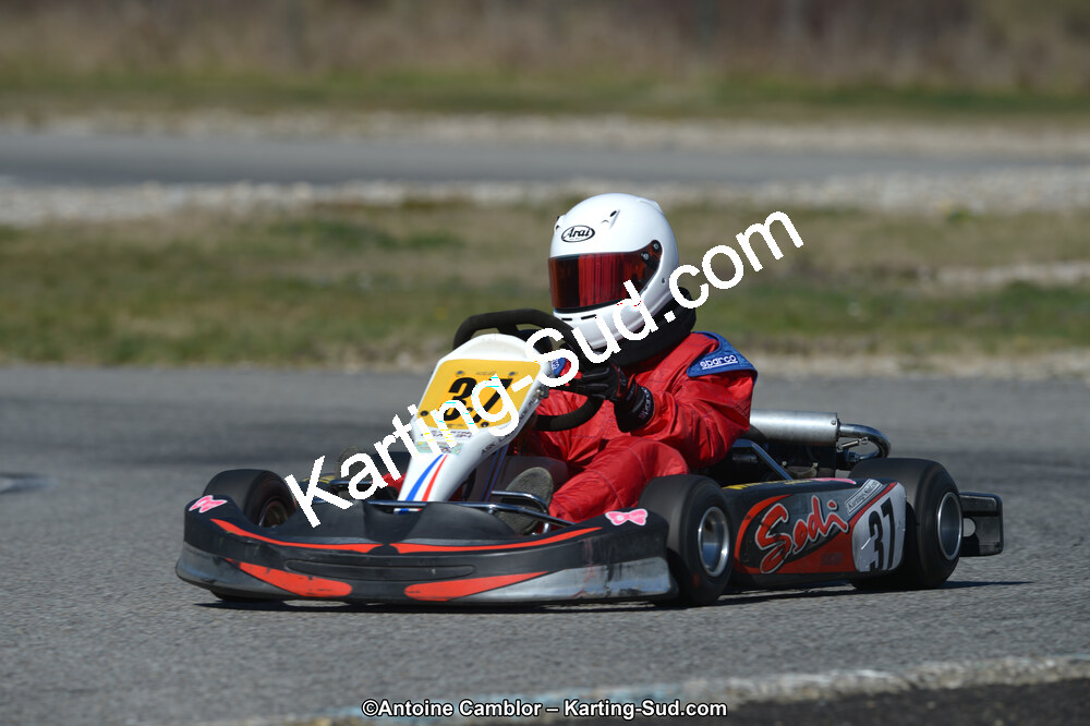10/03/2013 : 1ère manche du Trophée Vincent Sanchez à Lavelanet (Photos Antoine Camblor) 2013 — karting