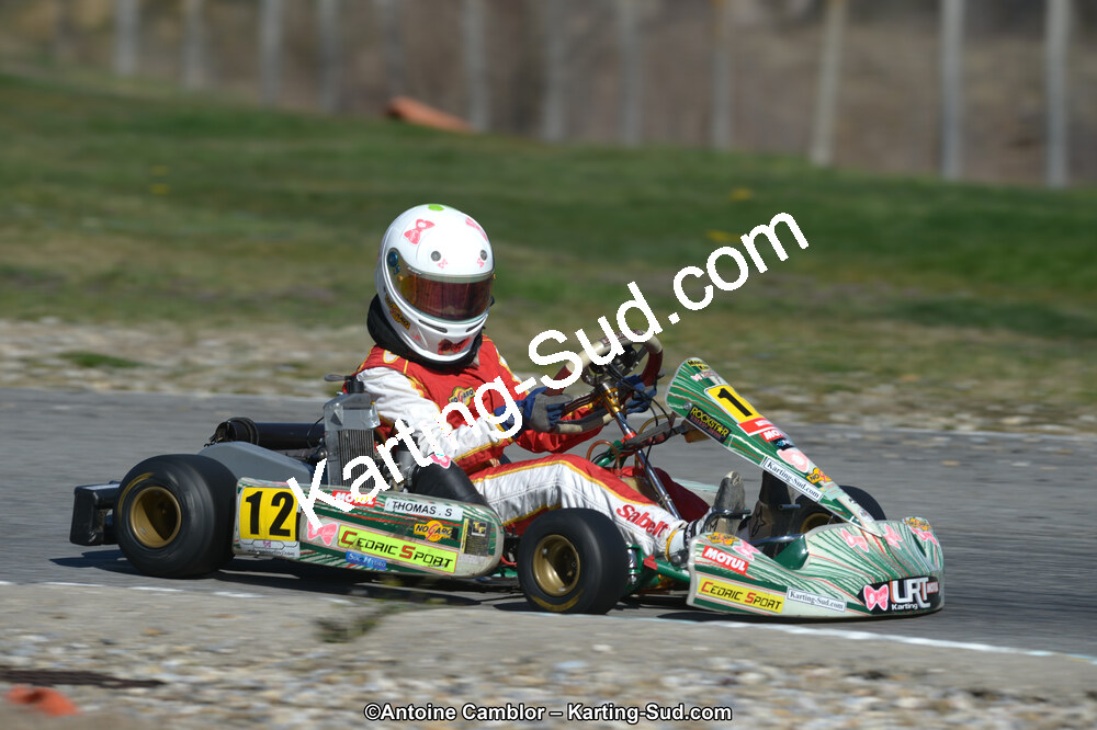 10/03/2013 : 1ère manche du Trophée Vincent Sanchez à Lavelanet (Photos Antoine Camblor) 2013 — karting