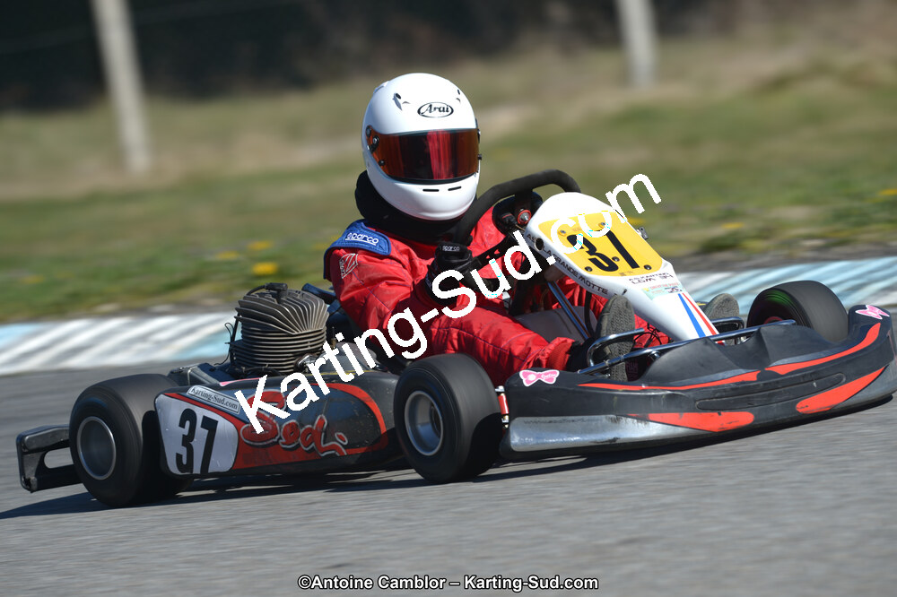 10/03/2013 : 1ère manche du Trophée Vincent Sanchez à Lavelanet (Photos Antoine Camblor) 2013 — karting