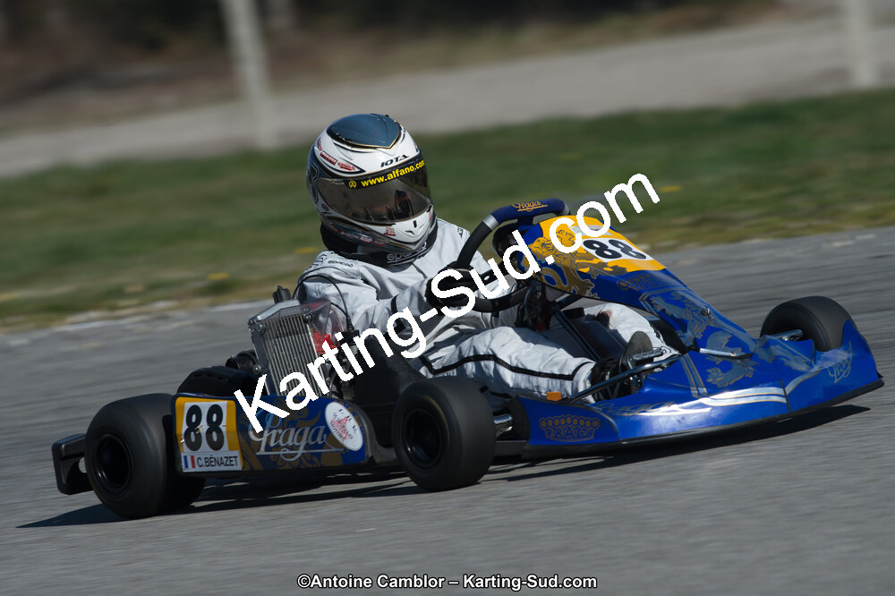 10/03/2013 : 1ère manche du Trophée Vincent Sanchez à Lavelanet (Photos Antoine Camblor) 2013 — karting