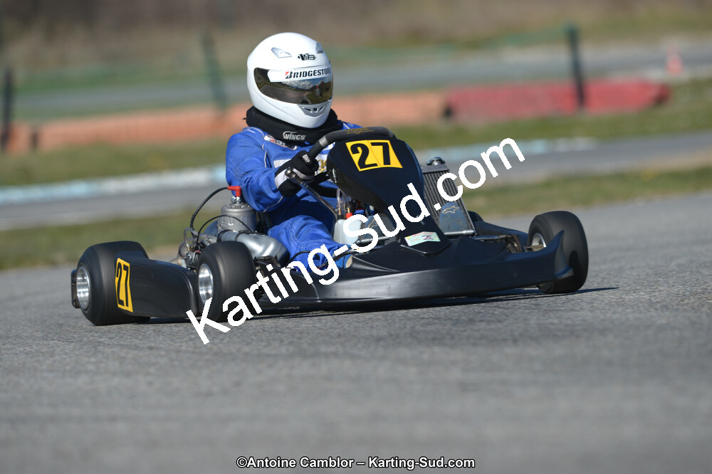 10/03/2013 : 1ère manche du Trophée Vincent Sanchez à Lavelanet (Photos Antoine Camblor) 2013 — karting