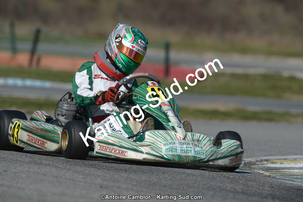 10/03/2013 : 1ère manche du Trophée Vincent Sanchez à Lavelanet (Photos Antoine Camblor) 2013 — karting