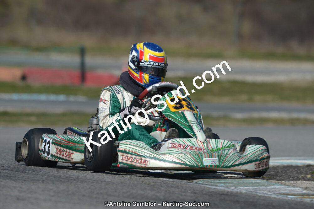 10/03/2013 : 1ère manche du Trophée Vincent Sanchez à Lavelanet (Photos Antoine Camblor) 2013 — karting