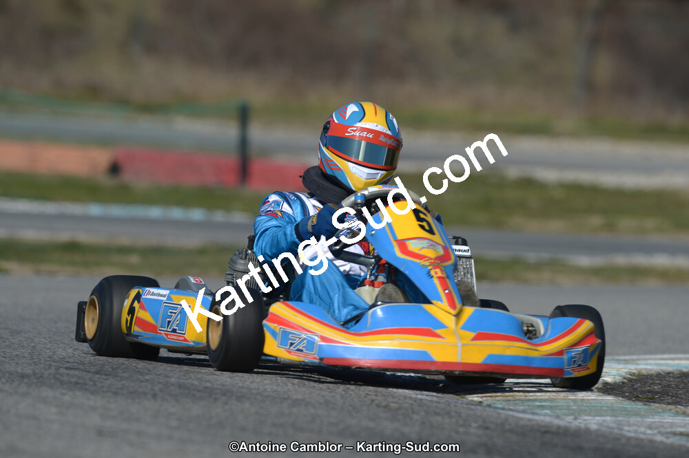 10/03/2013 : 1ère manche du Trophée Vincent Sanchez à Lavelanet (Photos Antoine Camblor) 2013 — karting