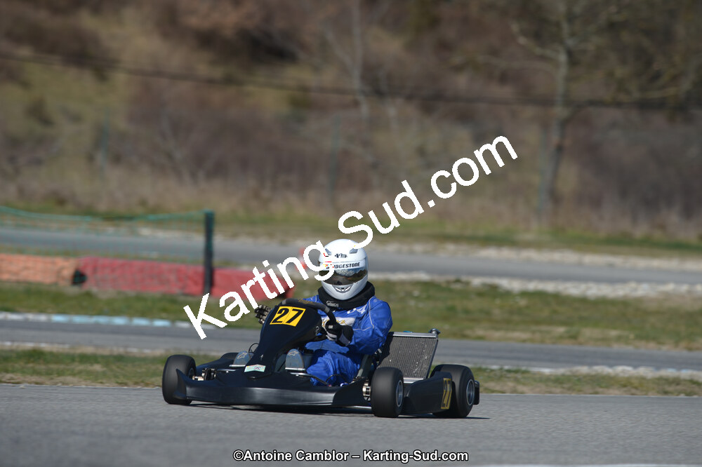 10/03/2013 : 1ère manche du Trophée Vincent Sanchez à Lavelanet (Photos Antoine Camblor) 2013 — karting