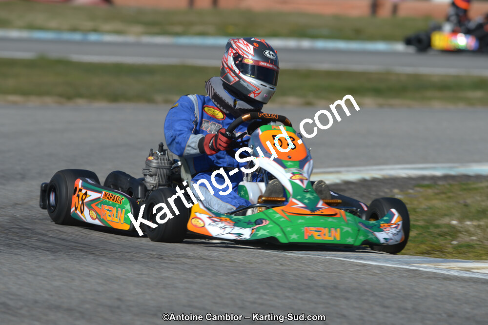 10/03/2013 : 1ère manche du Trophée Vincent Sanchez à Lavelanet (Photos Antoine Camblor) 2013 — karting