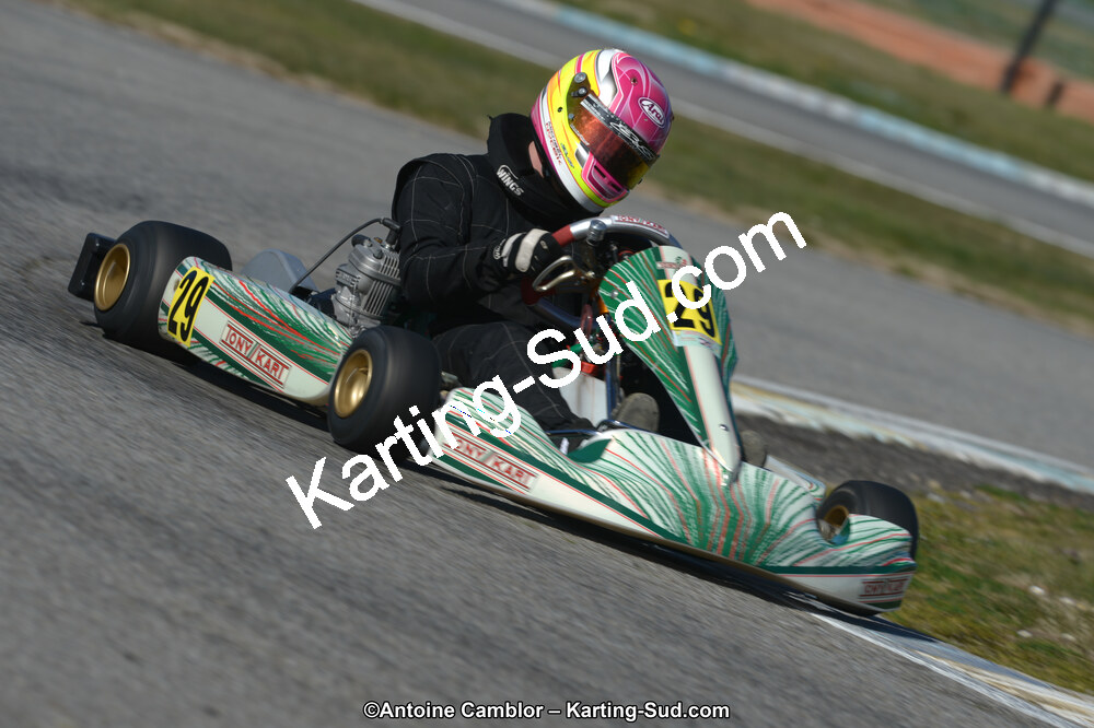 10/03/2013 : 1ère manche du Trophée Vincent Sanchez à Lavelanet (Photos Antoine Camblor) 2013 — karting
