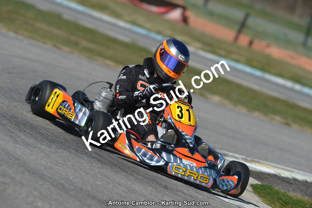 10/03/2013 : 1ère manche du Trophée Vincent Sanchez à Lavelanet (Photos Antoine Camblor) 2013 — karting