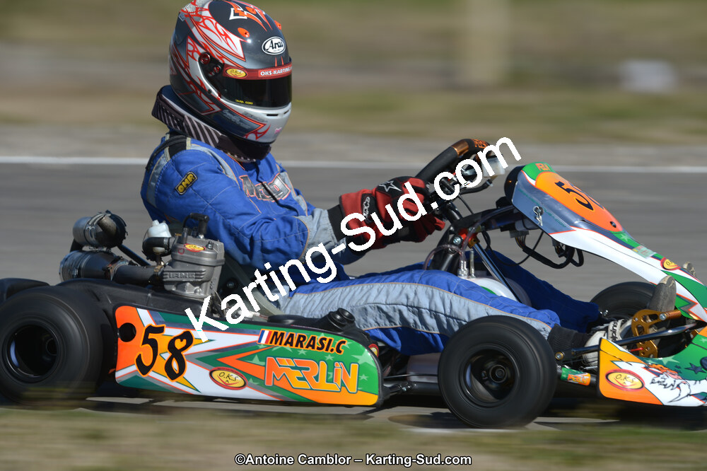 10/03/2013 : 1ère manche du Trophée Vincent Sanchez à Lavelanet (Photos Antoine Camblor) 2013 — karting