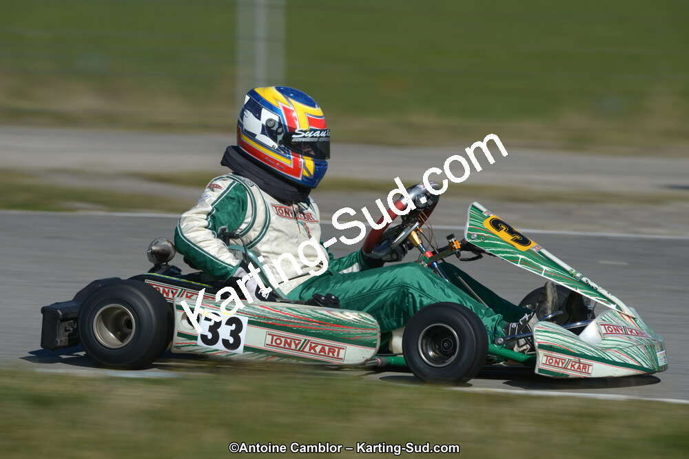 10/03/2013 : 1ère manche du Trophée Vincent Sanchez à Lavelanet (Photos Antoine Camblor) 2013 — karting