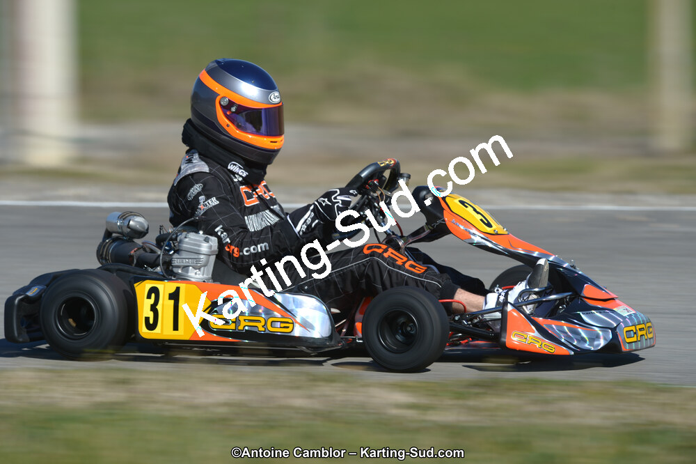 10/03/2013 : 1ère manche du Trophée Vincent Sanchez à Lavelanet (Photos Antoine Camblor) 2013 — karting