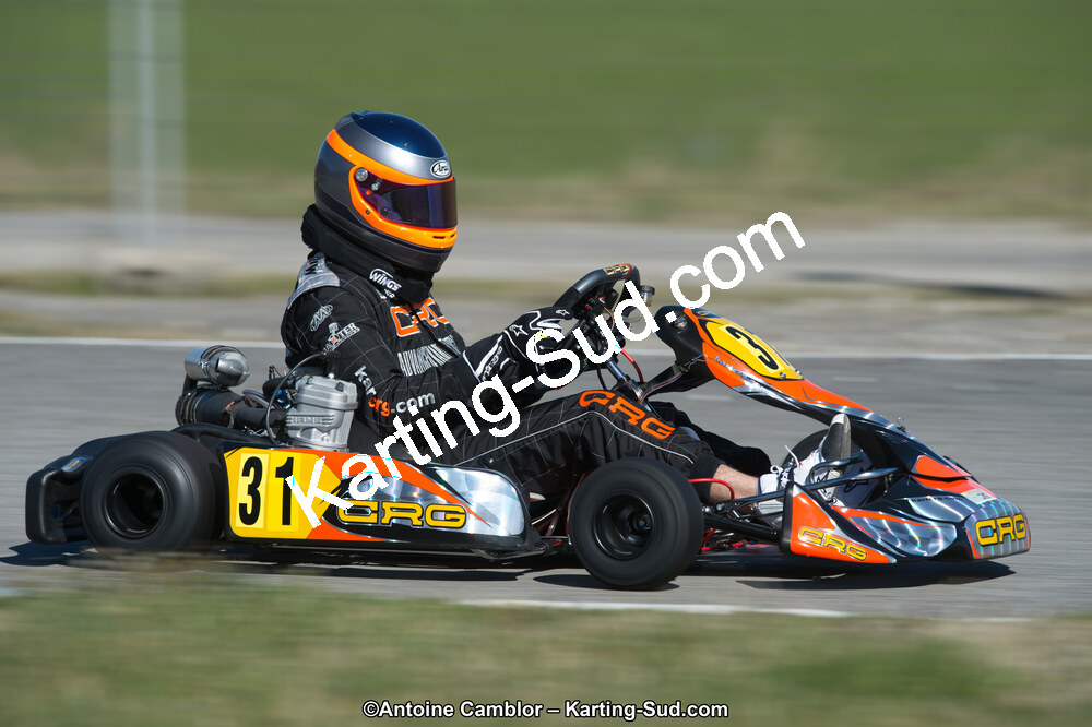 10/03/2013 : 1ère manche du Trophée Vincent Sanchez à Lavelanet (Photos Antoine Camblor) 2013 — karting