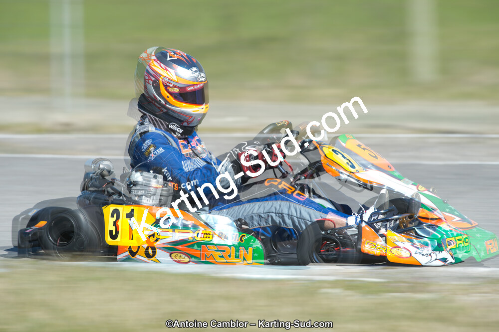 10/03/2013 : 1ère manche du Trophée Vincent Sanchez à Lavelanet (Photos Antoine Camblor) 2013 — karting