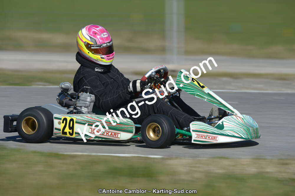 10/03/2013 : 1ère manche du Trophée Vincent Sanchez à Lavelanet (Photos Antoine Camblor) 2013 — karting