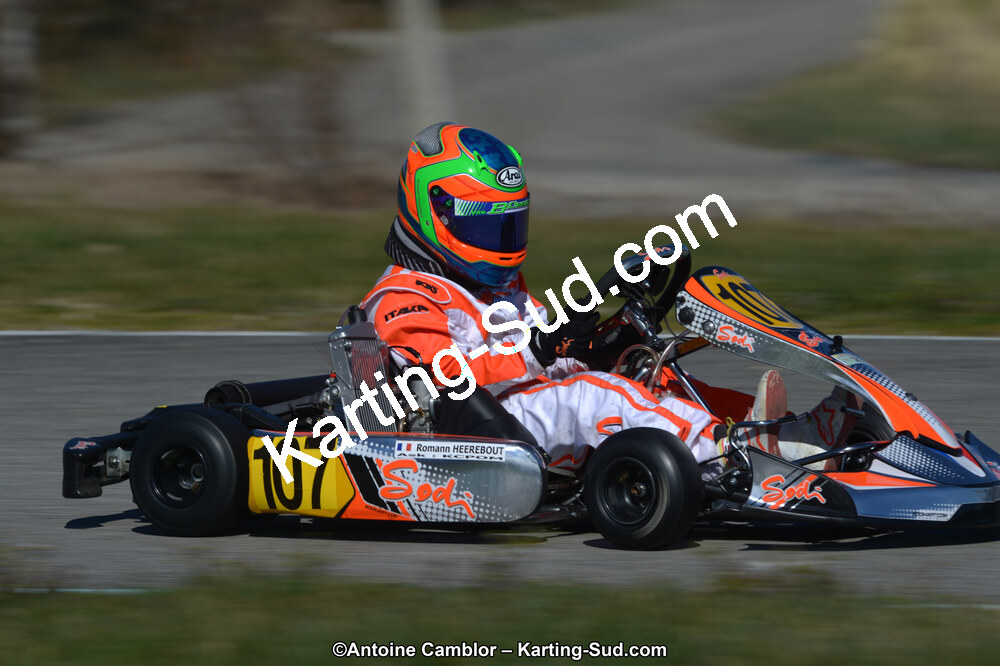 10/03/2013 : 1ère manche du Trophée Vincent Sanchez à Lavelanet (Photos Antoine Camblor) 2013 — karting