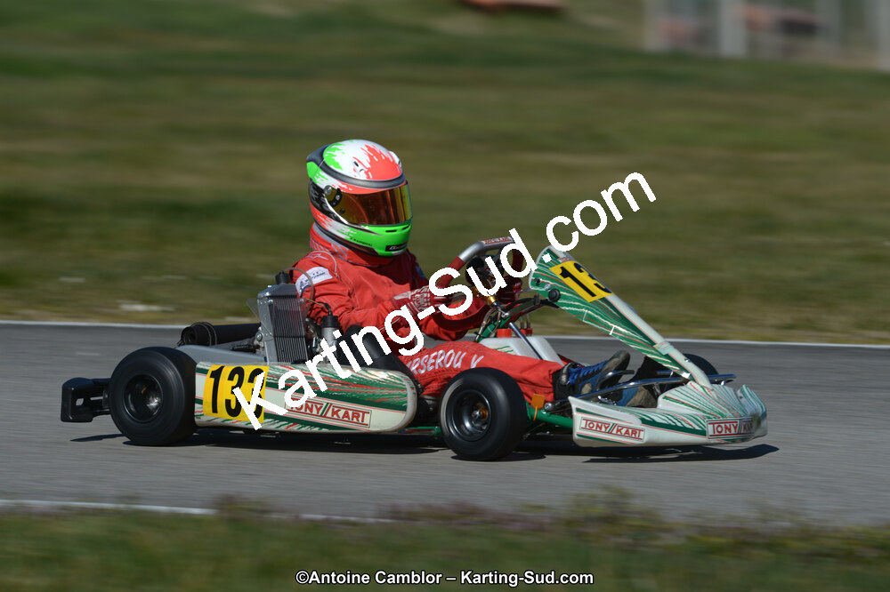 10/03/2013 : 1ère manche du Trophée Vincent Sanchez à Lavelanet (Photos Antoine Camblor) 2013 — karting