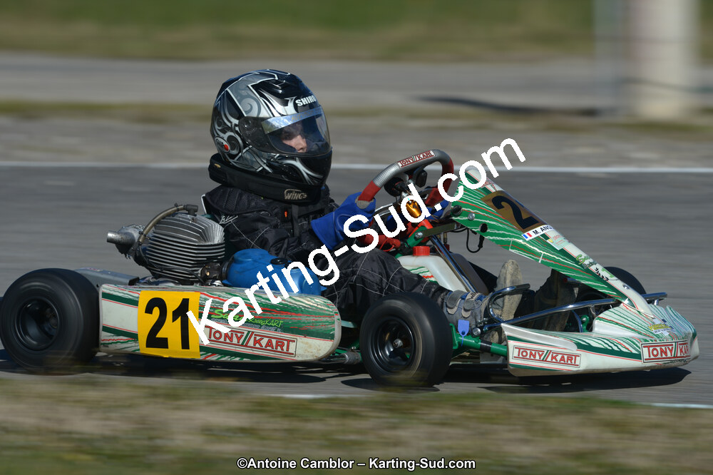 10/03/2013 : 1ère manche du Trophée Vincent Sanchez à Lavelanet (Photos Antoine Camblor) 2013 — karting