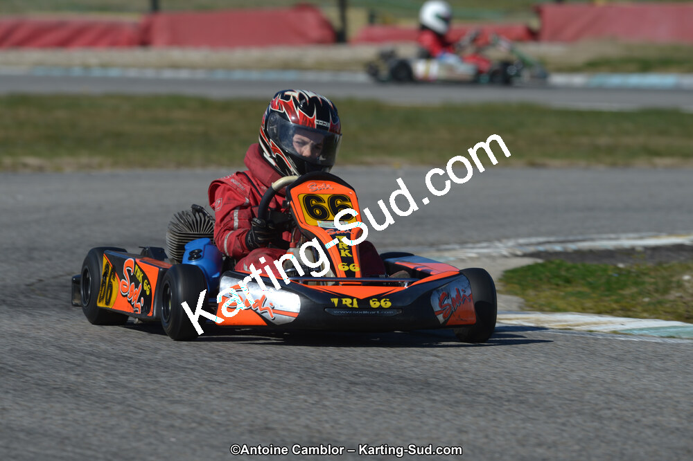 10/03/2013 : 1ère manche du Trophée Vincent Sanchez à Lavelanet (Photos Antoine Camblor) 2013 — karting