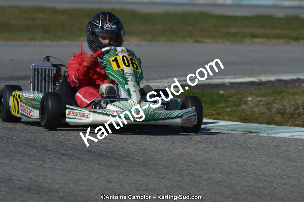 10/03/2013 : 1ère manche du Trophée Vincent Sanchez à Lavelanet (Photos Antoine Camblor) 2013 — karting