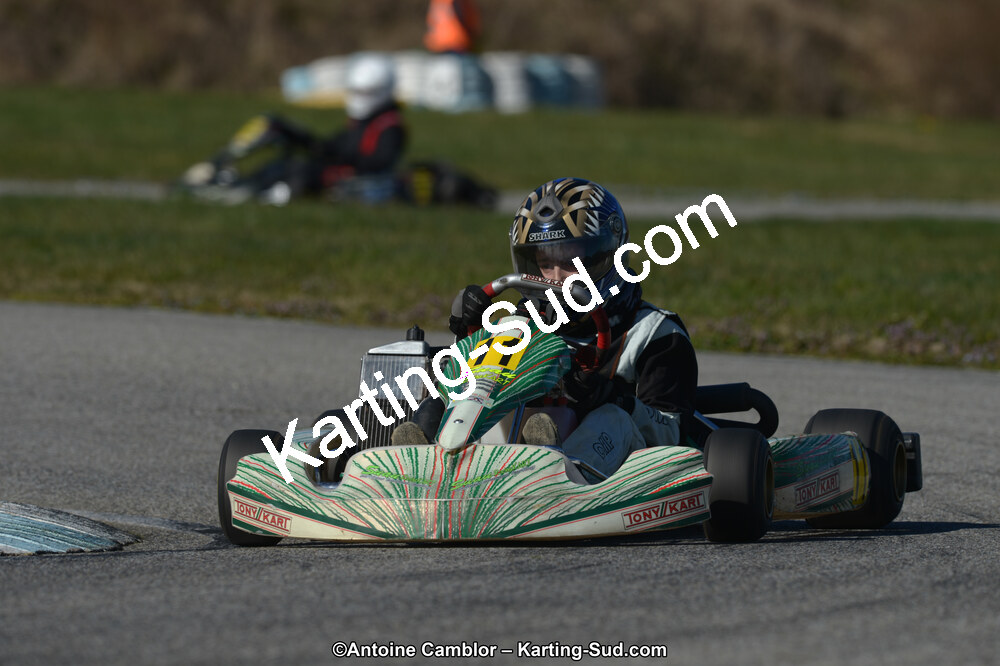 10/03/2013 : 1ère manche du Trophée Vincent Sanchez à Lavelanet (Photos Antoine Camblor) 2013 — karting