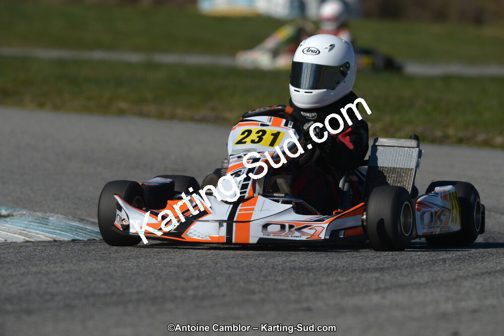 10/03/2013 : 1ère manche du Trophée Vincent Sanchez à Lavelanet (Photos Antoine Camblor) 2013 — karting